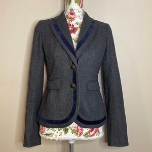 Loft grey wool blazer
